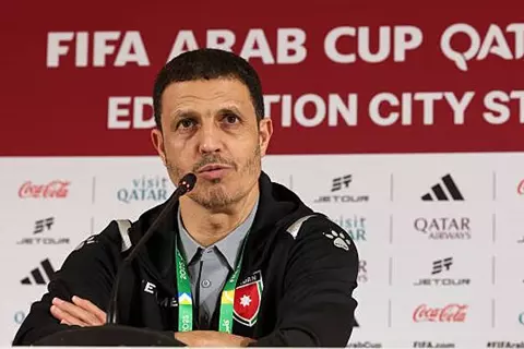 مدرب الأردن: نواجه السعودية بهدف التأهل للنهائي.. وننتظر يزن النعيمات في كأس العالم 